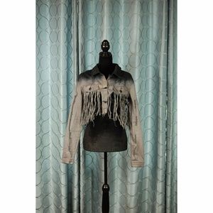 American Bazi  Ombre Dip Dye Jacket size L